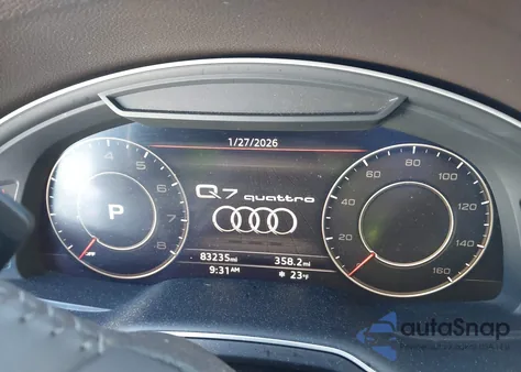 2018 Audi Q7 3.0T Premium from USA, damaged, VIN WA1VAAF75JD013344